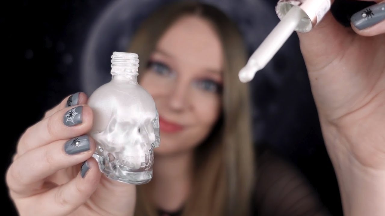 ASMR Doing Your Halloween Makeup (Whispered)