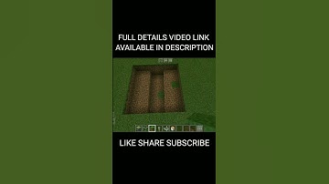 How To Make a Automatic LAVA Bridge In Minecraft