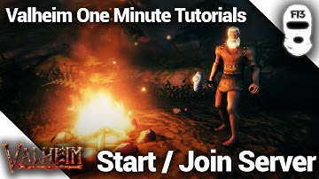HOW TO START AND JOIN A SERVER ON VALHEIM! Valheim [One Minute Tutorials]