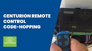 CENTURION Remote Control Code-hopping Technology in Action