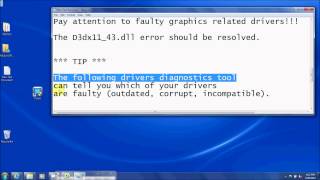 D3dx11_43.dll Common Errors -- Repair Guide