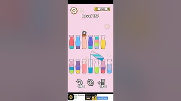 How to complete Drink sort master normal mod Level 157