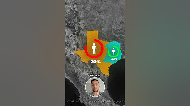 Why So Many Texans Live In The East 🧭🏙️ #texas #geography #economy