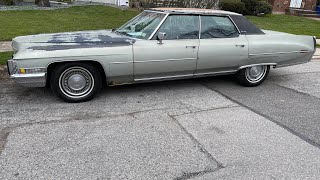 Look back at my 1972 Cadillac Sedan Deville