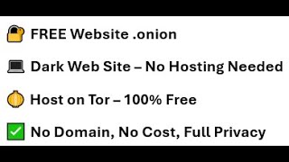 How to Host a FREE Web Site on Ubuntu with Tor - Cyber Security - Dung Le