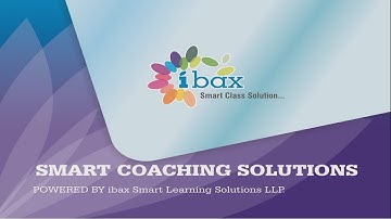 IBAX SMART LEARNING - SMART CLASS SOLUTION
