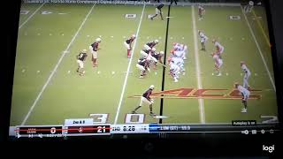 Florida St. Seminole Football -  Play Action RB Wheel
