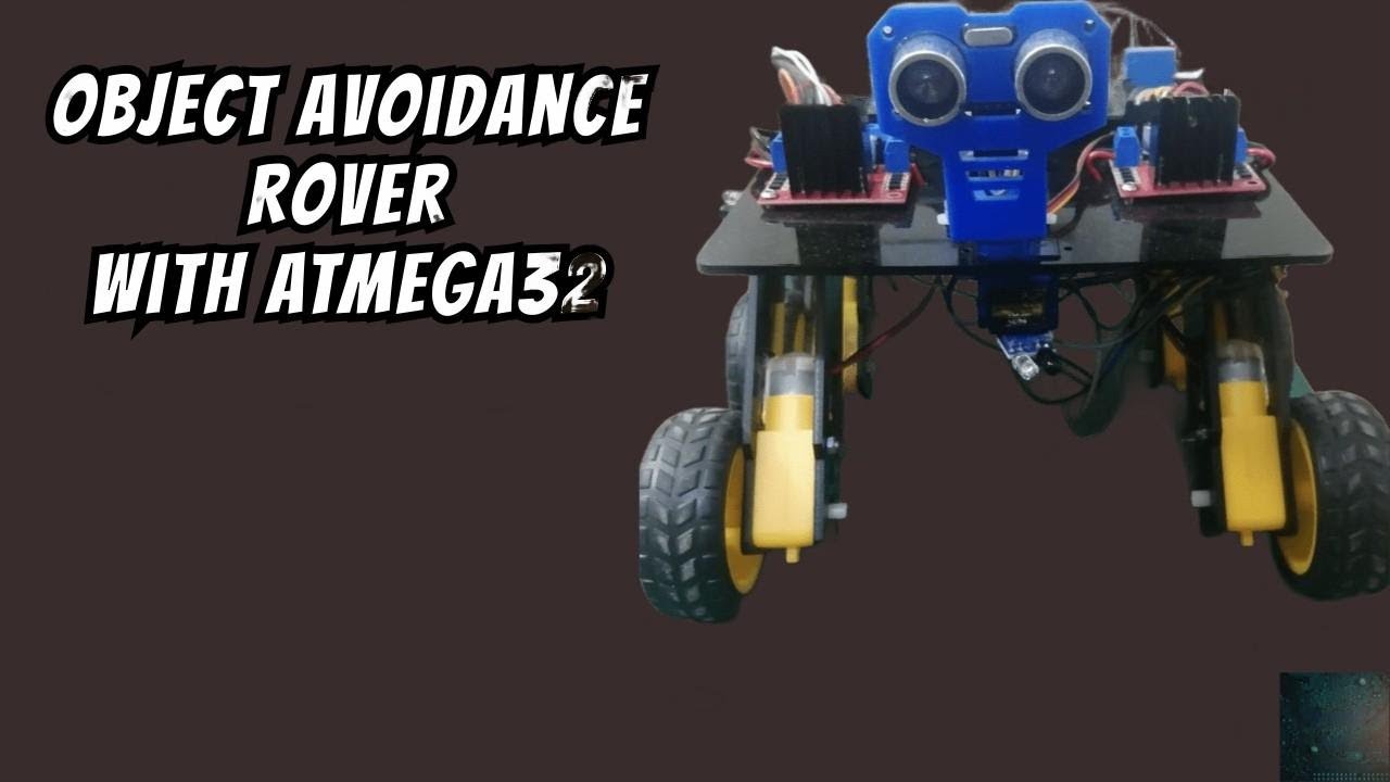 Autonomous Rover Using ATmega32 - YouTube