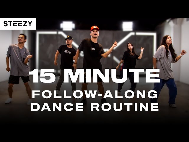 15-Minute GROOVE Dance Follow-Along | Tristan Edpao | STEEZY.CO class=
