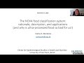 The NOVA food classification system, by Carlos Monteiro (Nupens/USP, Brazil)