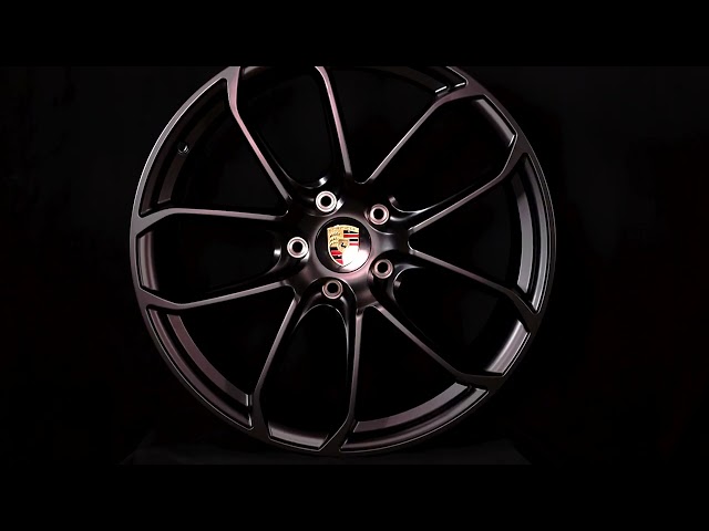 Кованые диски Cayenne Coupe NEW 10x21 PCD5x130 ET 46 DIA 71.6 Satin Black