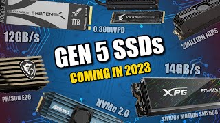 PCIe Gen 5 SSDs Coming in 2023