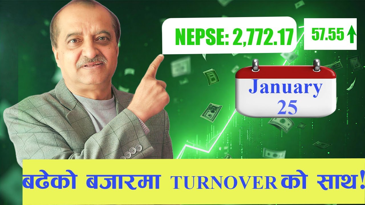 25/01/2026 || NEPSE Analysis || बजार रोकिने जस्तो देखिएन, तर केहि करेक्शन पनि आउन सक्छ है !