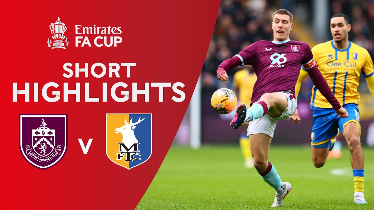 [Highlight] Emirates FA Cup : Burnley vs Mansfield Town (14-02-69)