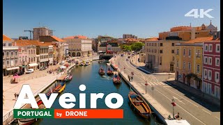 AVEIRO Venice from Portugal | drone footage, fly over Portugal | 4K Cinematic