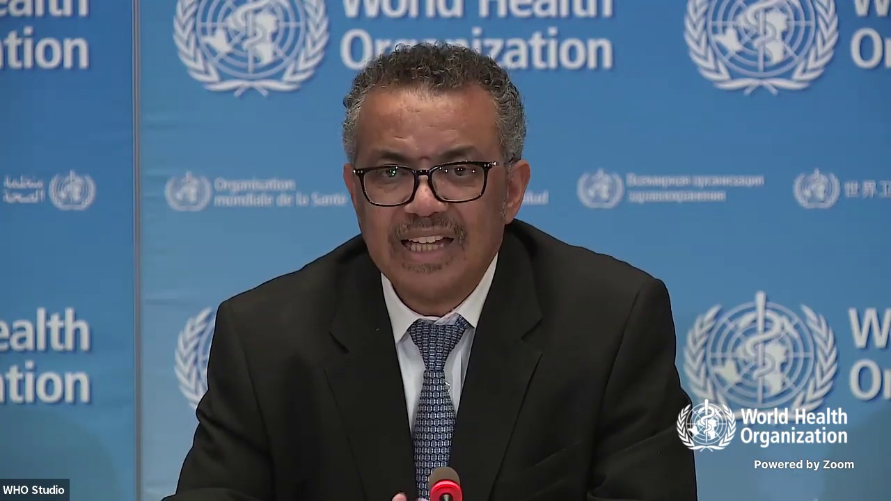 Live from WHO Headquarters - COVID-19 daily press briefing 18MAR2020