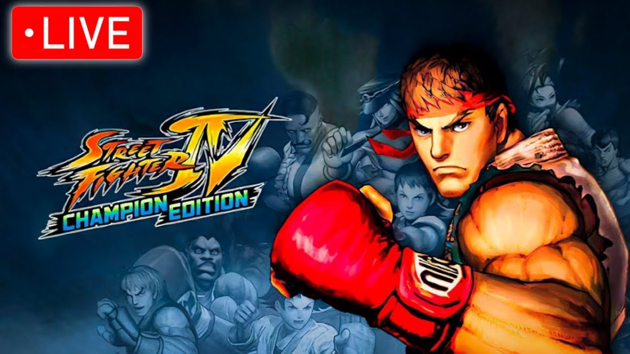 🔴 Street Fighter IV: Champion Edition Ao Vivo | Joker PlayNext 🔥