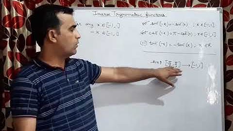 Some Elementary Properties of Inverse Trigonometric Functions