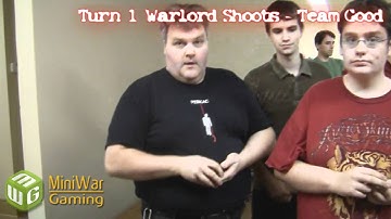 80,000 Point Apocalypse Battle Report - Turn 1 Team Good