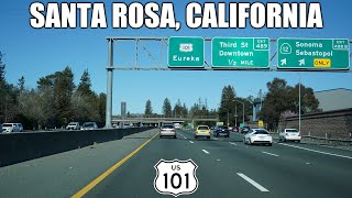 US-101 in Sonoma County: Petaluma to Santa Rosa