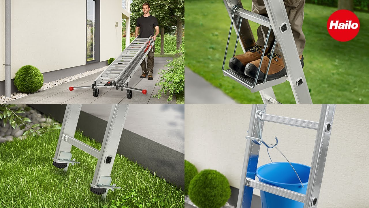 HAILO Zubehr fr Sprossenleitern  HAILO Accessories for rung ladders