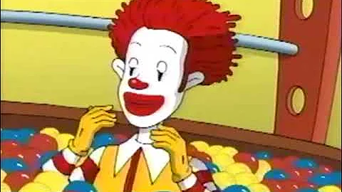 The Wacky Adventures of Ronald McDonald Scared Silly 1999 VHS