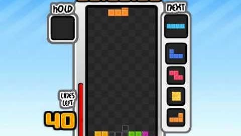 Tetris 40-Line Clear