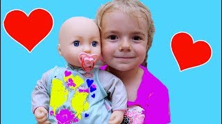 Anabella Vrea Un Bebelus Unboxing Baby Annabell Anabella Show