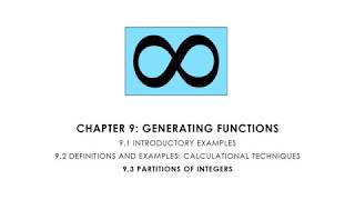 Combinatorics 9.3 Partitions of Integers