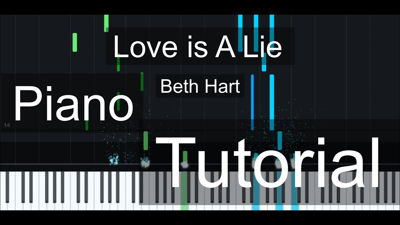 Your Love Is A Lie - Piano