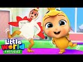 Joãozinho na Dança do Pintinho Amarelinho! 🐤 | 🐥 O Mundo de Nina e Nico - Little World Português