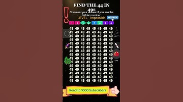 Find the Hidden Number AI Tagged as 