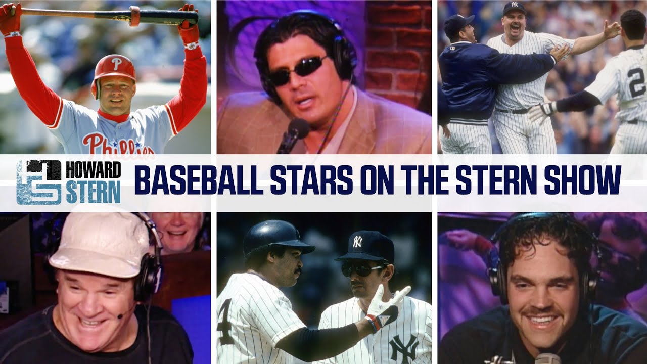 Baseball Stars on the Stern Show