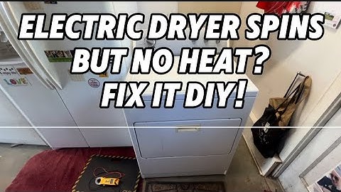 Whirlpool Electric Dryer Not Heating? Replace the Heating Element! Part #3403585