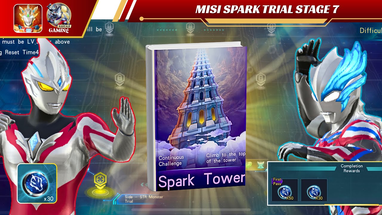 MISI SPARK TRIAL STAGE 7 - ULTRAMAN LEGEND OF HEROES