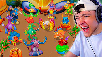 AMBER ISLAND PLAYTHROUGH IN MY SINGING MONSTERS!