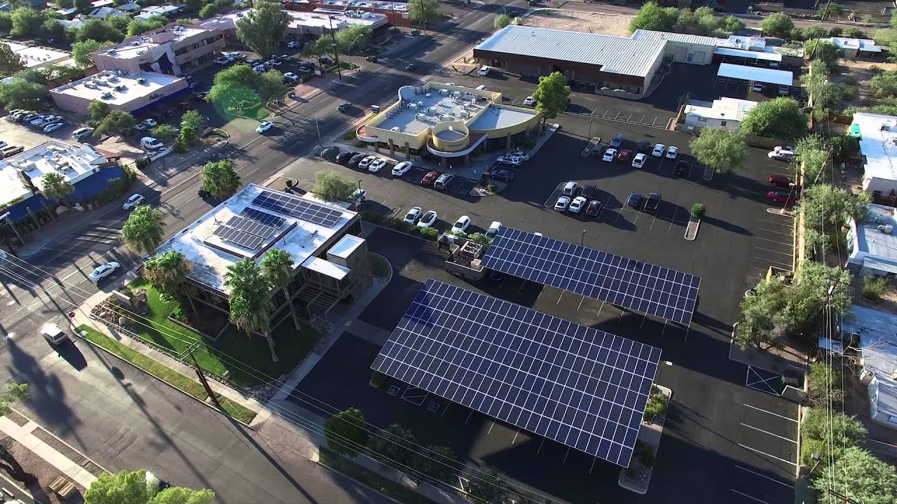 Town West Realty - 100 KW Solar PV Parking Canopy