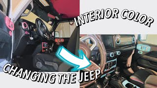 CUSTOMIZE MY JEEP WRANGLERS INTERIOR!