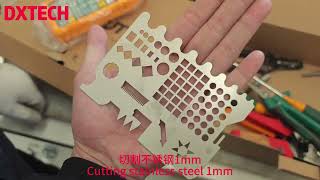 DXTECH 1530FP 12KW Laser Cutter Inspection Video