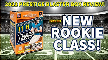 💥 NEW PRODUCT! 💥 2022 Panini Prestige Football Blaster Box Retail Review - 2 #'d Cards In Every Box!