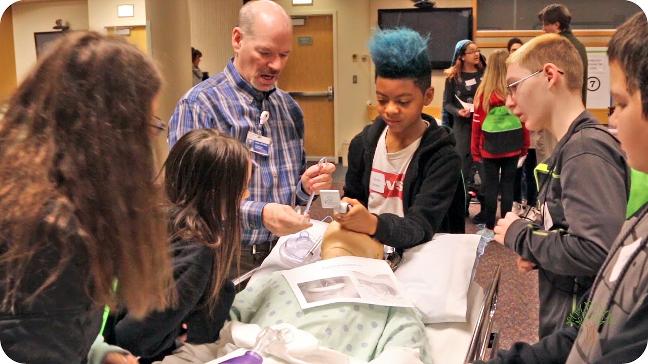 Lidgerwood sees range of STEM healthcare careers YouTube