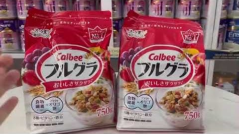 Ngũ Cốc Calbee Nội Địa Nhật Bản - Tổng Kho Bán Buôn Sỉ Ngũ Cốc Calbee Rẻ Nhất 0982922630 SỮA BỈM 247