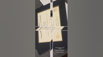 Diploma framing at our frame shop in Hasbrouck Heights nj #nj #frameshop #artwork #homedecor #hasbro