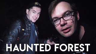 HUNTING GHOSTS IN THE HAUNTED FOREST w/CRIKEN