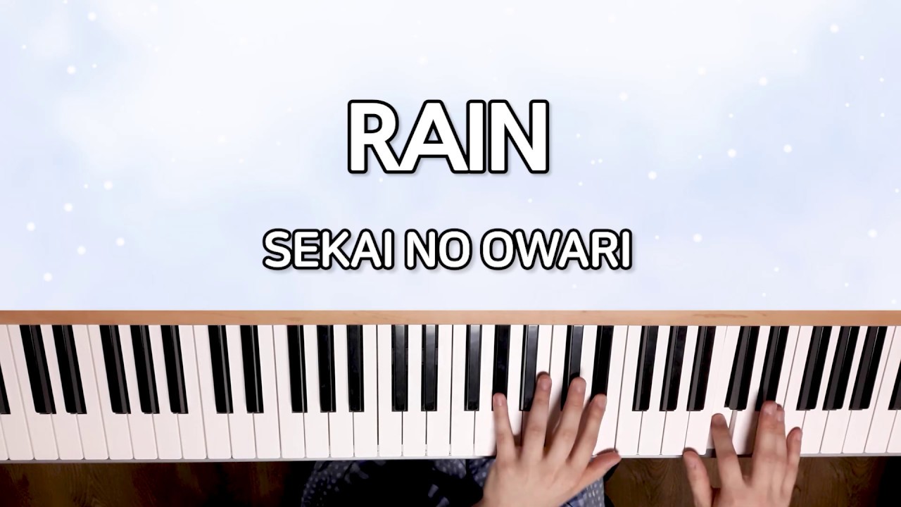 메리와 마녀의 꽃 Ost Sekai No Owari Rain Chords Chordify 메리와 마녀의 꽃 Ost Sekai No Owari Rain Chords Chordify