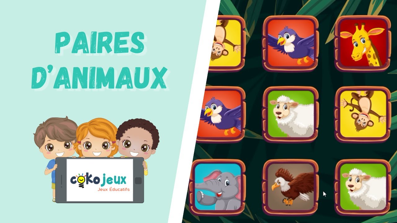 Ravensburger Grand Memory – 64 Cartes Bébés Animaux – Jeu De Paires Et De Mémoire Dès 3 Ans – 2 à 8 Joueurs – Fabriqué En Europe