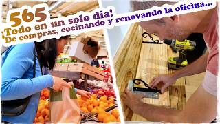 🤪 ¡Todo en un solo día! De compras, cocinando y renovando la oficina… 🤪 ~ Mandarina con Mate