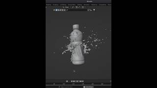 Create Realistic Water Splash Simulation in Blender in 3 minutes | Easy Tutorial |  #3dmodeling