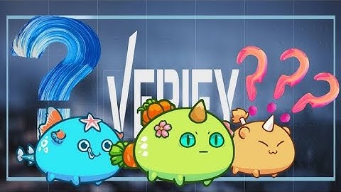 HOW TO ROTATE THE AXIE UPRIGHT?|  THE RIGHT TUTORIAL TO AVOID BEING LOCKED!