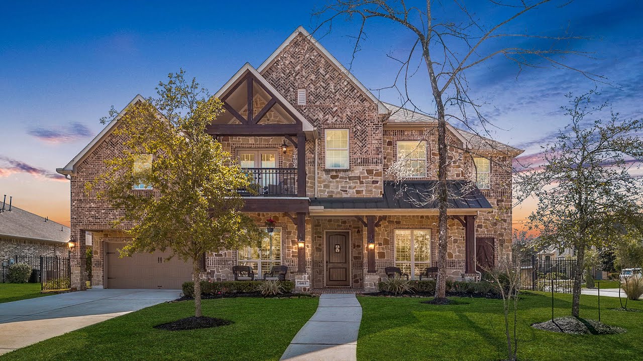 The Woodlands Texas Real Estate 6815 Russet Springs In Auburn Lakes